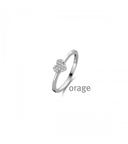 Bague argent - Orage - Collection Saint-Valentin