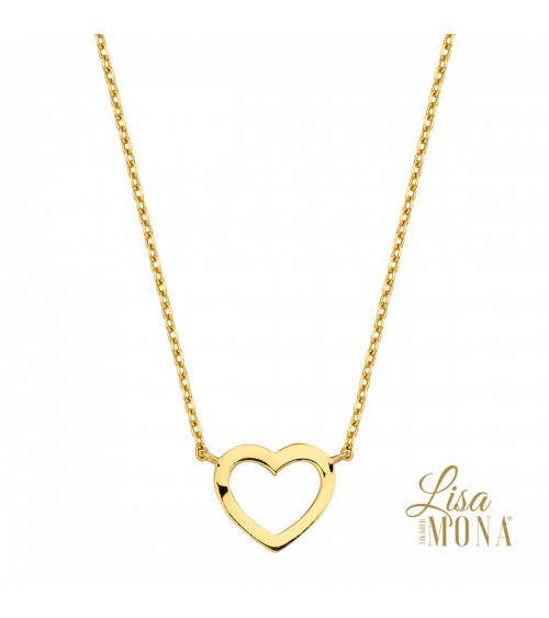 Collier or jaune -14 carats - Lisa Mona