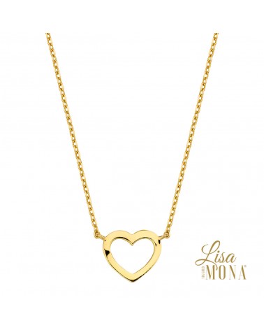 Collier or jaune -14 carats - Lisa Mona