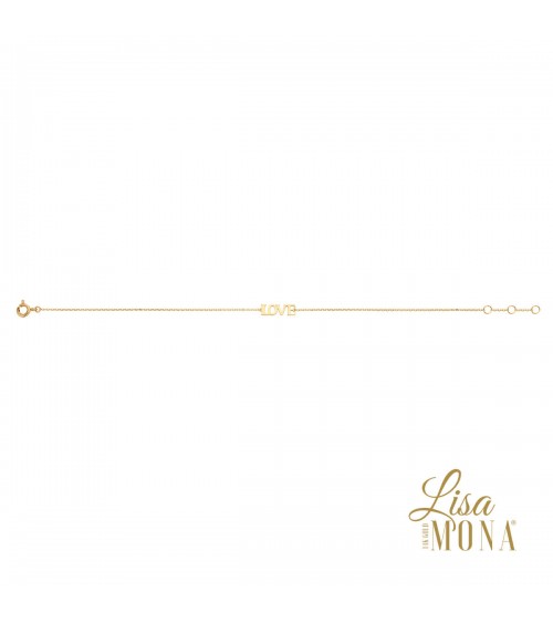 Bracelet or jaune -14 carats - Lisa Mona
