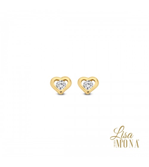 Boucles d'oreilles or jaune -14 carats - Lisa Mona