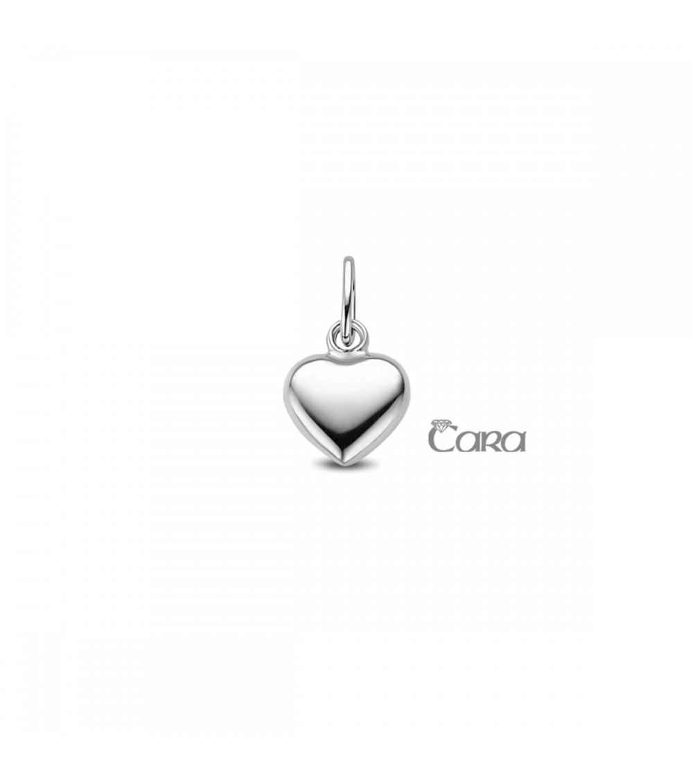 Pendentif or blanc - 18 carats - CARA