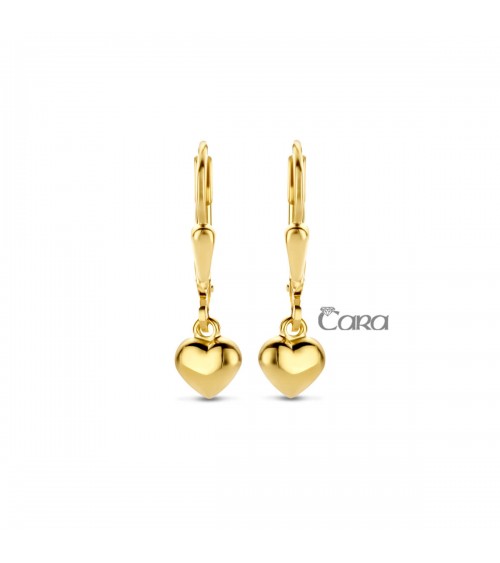 Boucles d'oreilles or jaune - 18 carats - CARA