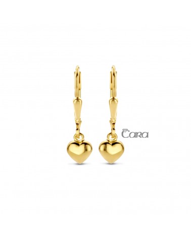 Boucles d'oreilles or jaune - 18 carats - CARA