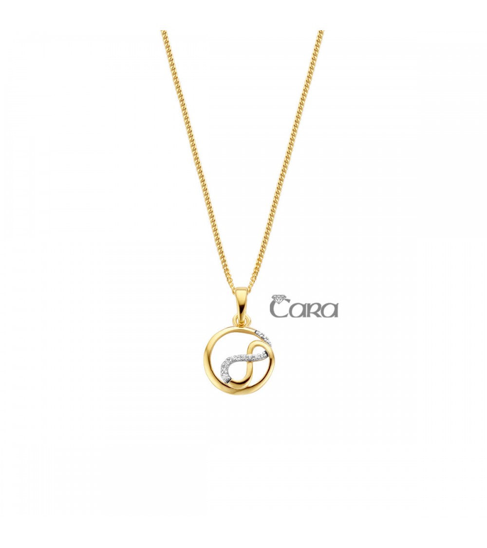 Pendentif or jaune - 18 carats - CARA