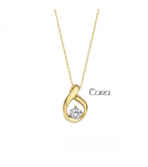 Pendentif or jaune - 18 carats - CARA