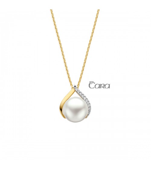 Pendentif or jaune - 18 carats - CARA