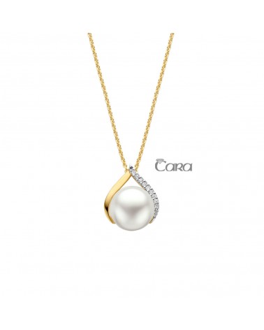 Pendentif or jaune - 18 carats - CARA