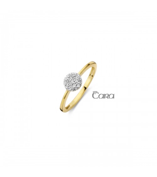 Bague or jaune - 18 carats - CARA