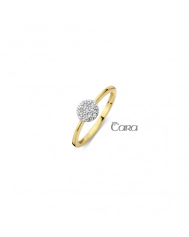 Bague or jaune - 18 carats - CARA