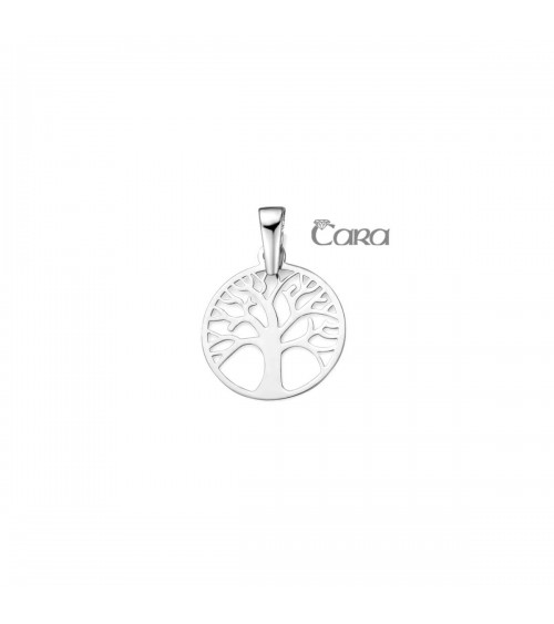 Pendentif or blanc - 18 carats - CARA