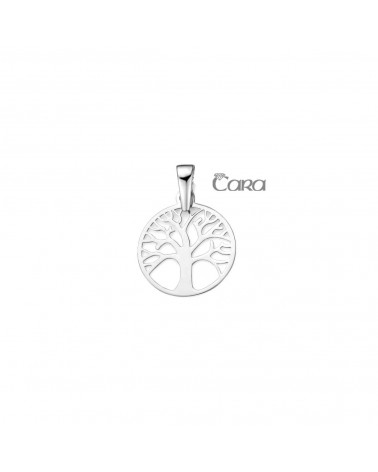 Pendentif or blanc - 18 carats - CARA