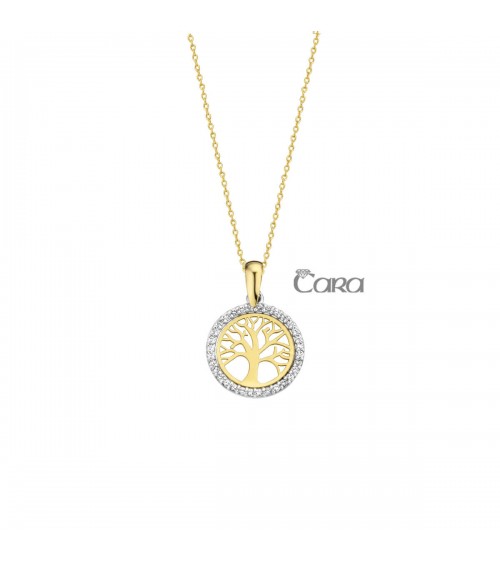 Pendentif or jaune - 18 carats - CARA