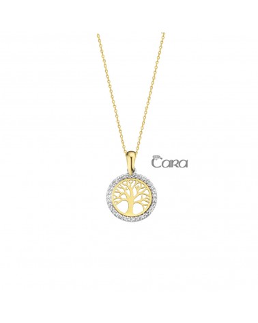 Pendentif or jaune - 18 carats - CARA