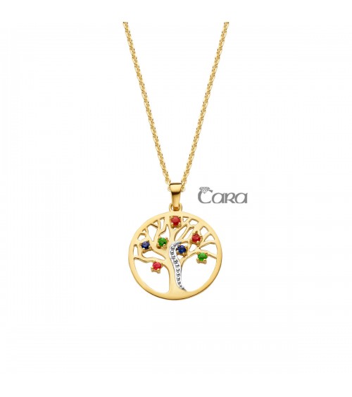 Pendentif or jaune - 18 carats - CARA