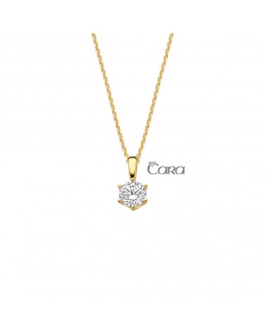 Pendentif or jaune - 18 carats - CARA