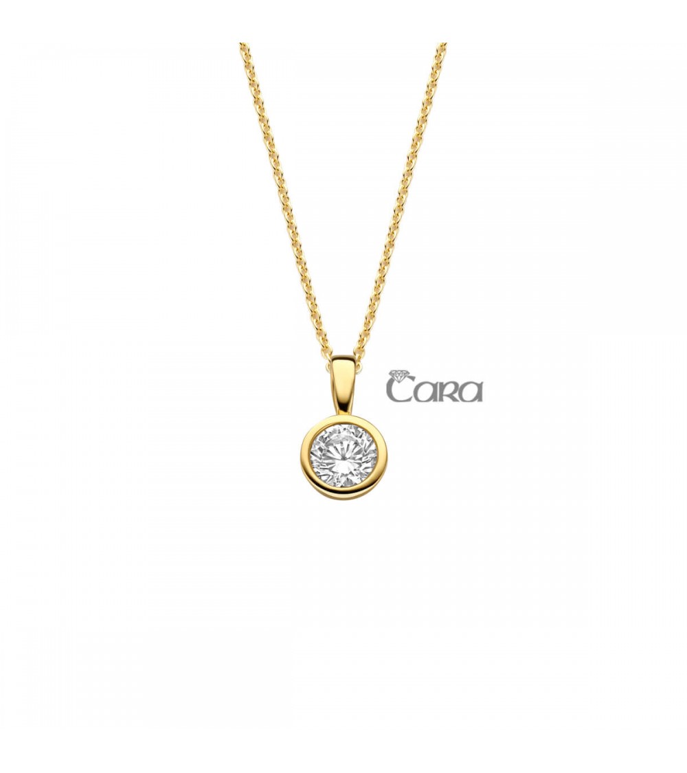 Pendentif or jaune - 18 carats - CARA