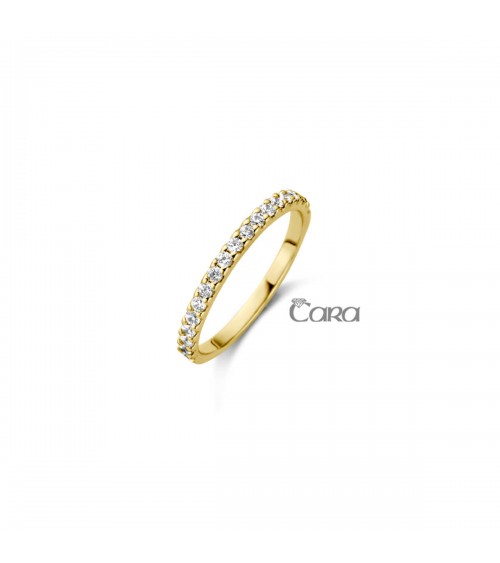 Bague or jaune - 18 carats - CARA