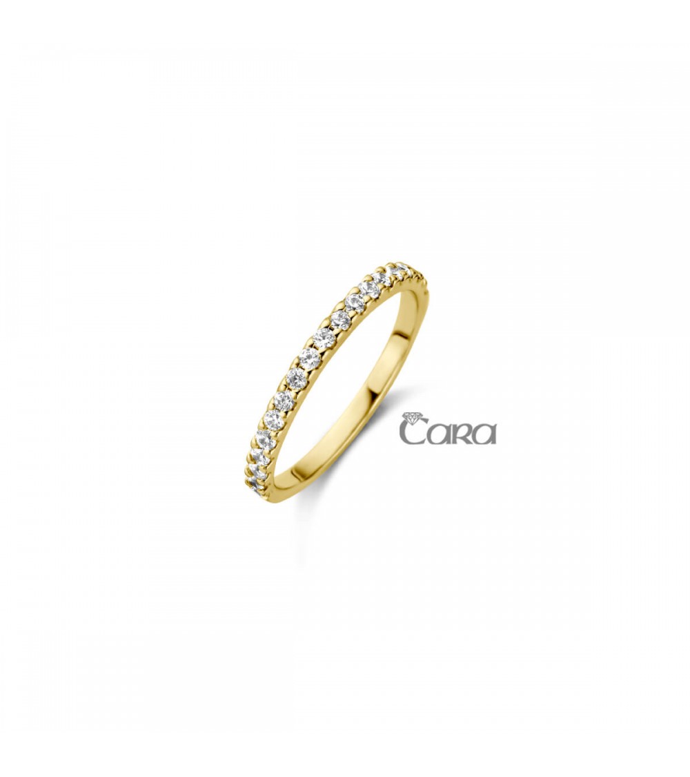 Bague or jaune - 18 carats - CARA