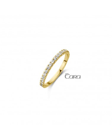 Bague or jaune - 18 carats - CARA