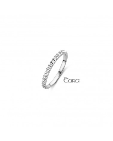 Bague or blanc - 18 carats - CARA