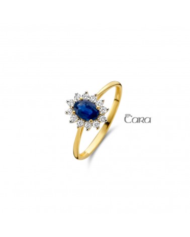 Bague or jaune -18 carats - CARA