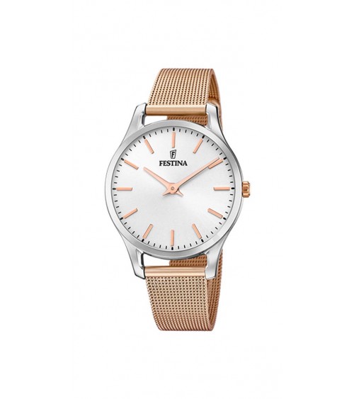 Montre Festina - Acier - bicolore - Collection femmes