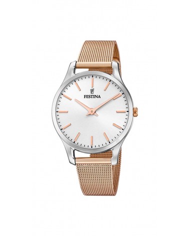 Montre Festina - Acier - bicolore - Collection femmes