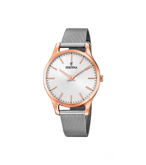 Montre Festina - Acier - bicolore - Collection femmes