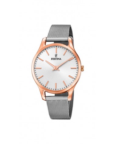 Montre Festina - Acier - bicolore - Collection femmes