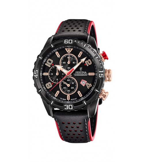 Montre Festina - Acier - Chrono - Collection hommes