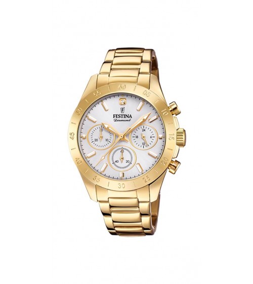 Montre Festina - Acier - Chrono - Collection femmes