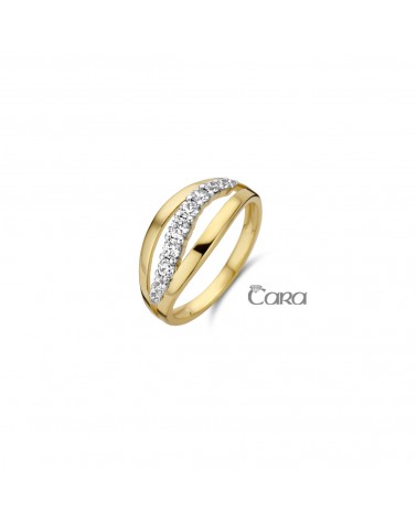 Bague or jaune 18 carats- CARA