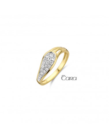 Bague or jaune 18 carats - CARA