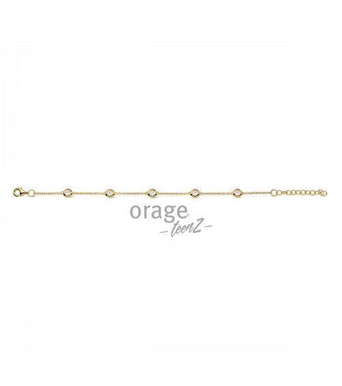 Bracelet Argent - Plaqué or - Orage - Collection TeenZ