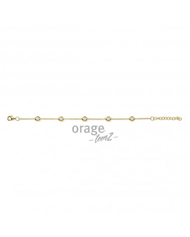 Bracelet Argent - Plaqué or - Orage - Collection TeenZ