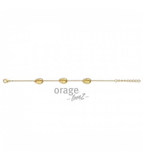 Bracelet Argent - Plaqué or - Orage - Collection TeenZ
