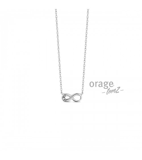 Collier Argent - Orage - Collection TeenZ