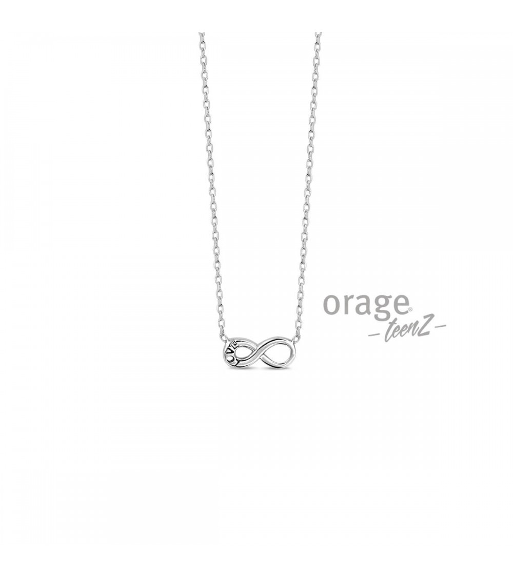 Collier Argent - Orage - Collection TeenZ