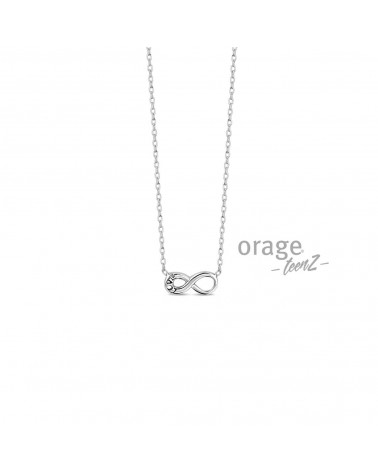 Collier Argent - Orage - Collection TeenZ