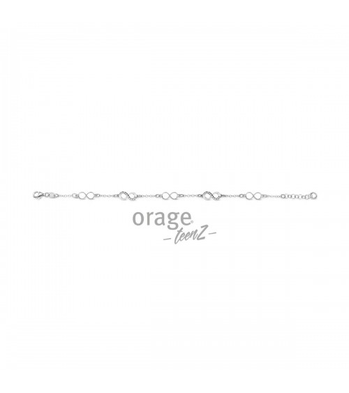 Bracelet Argent - Orage - Collection TeenZ