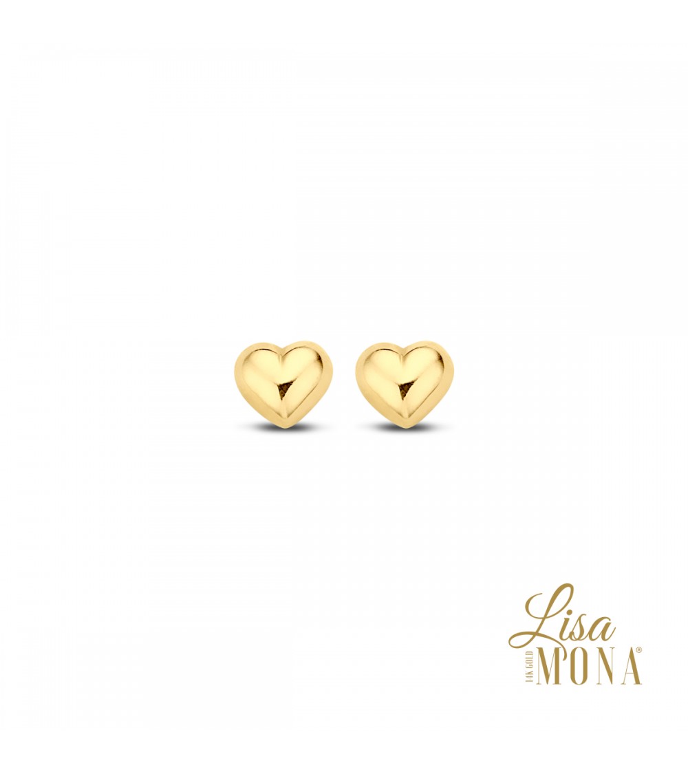 Boucles or jaune 14 carats - Lisa Mona