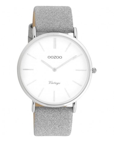 Montre OOZOO - Vintage series - Silver/white