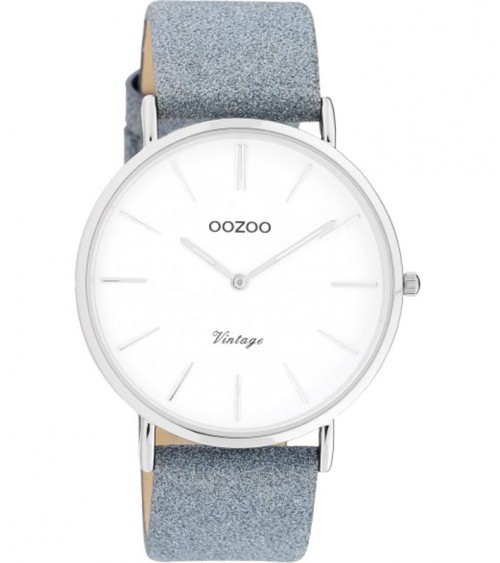 Montre OOZOO - Vintage series - Blue/white