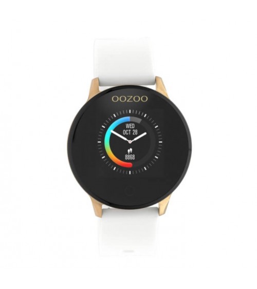 Montre OOZOO - Smartwatch - White/RoseGold