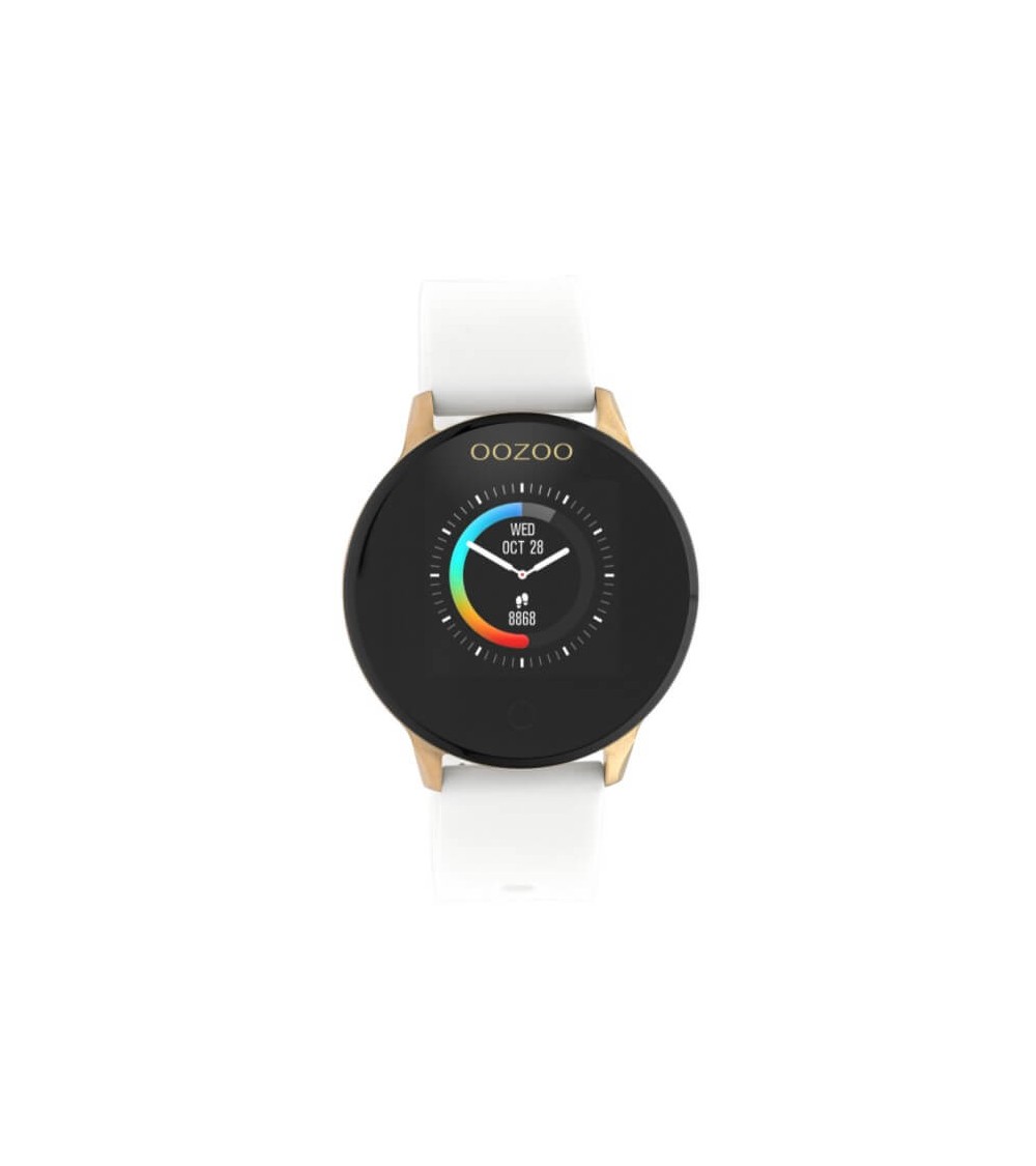 Montre OOZOO - Smartwatch - White/RoseGold
