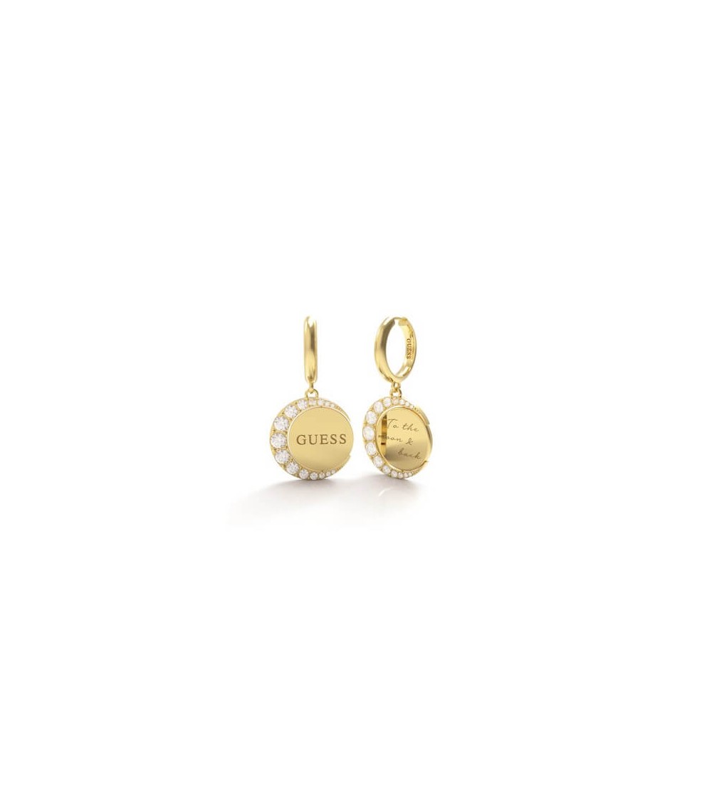 Boucles d'oreilles Guess - Collection Acier - Finition dorée