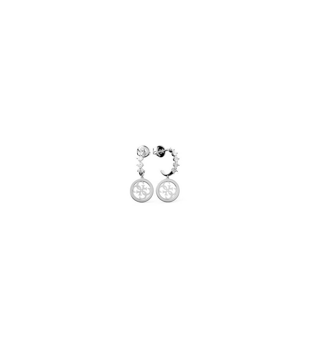 Boucles d'oreilles Guess - Collection Acier - Finition argentée