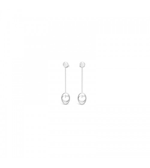 Boucles d'oreilles Guess - Collection Acier - Finition argentée