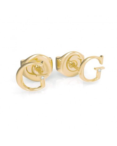 Boucles d'oreilles Guess - Collection Acier - Finition dorée